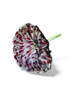 Black and Dark Pink Flower_2